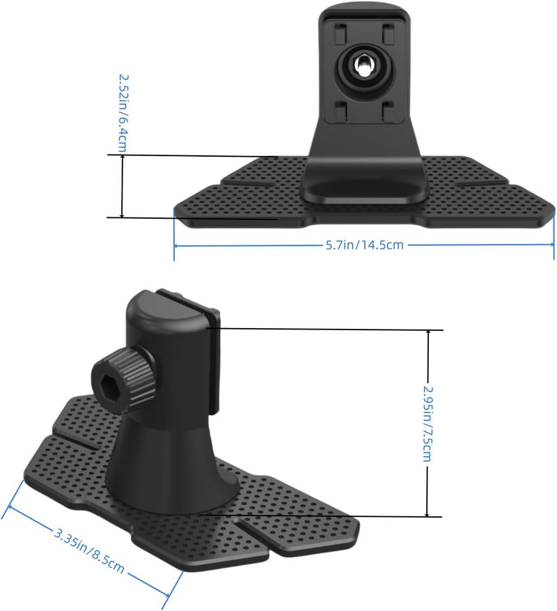 Epronic Replacement Stand Carplay Mount for Portable Car Play Screen Mount Holder Easy to Install Compatible 7"/9"/10.26 Carplay Screen Dashboard Adhensive Stand - Image 4